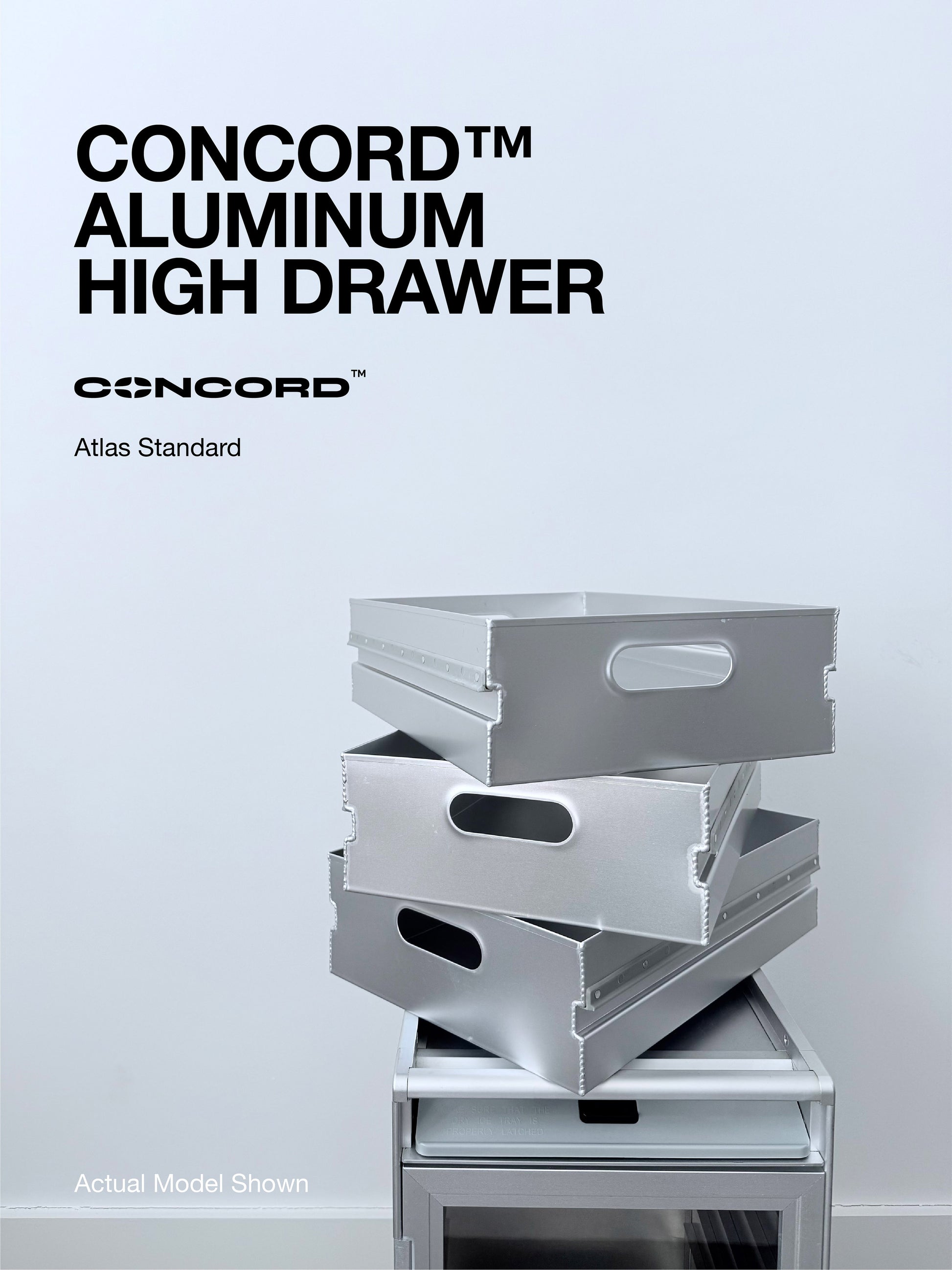 Aluminum High Drawer