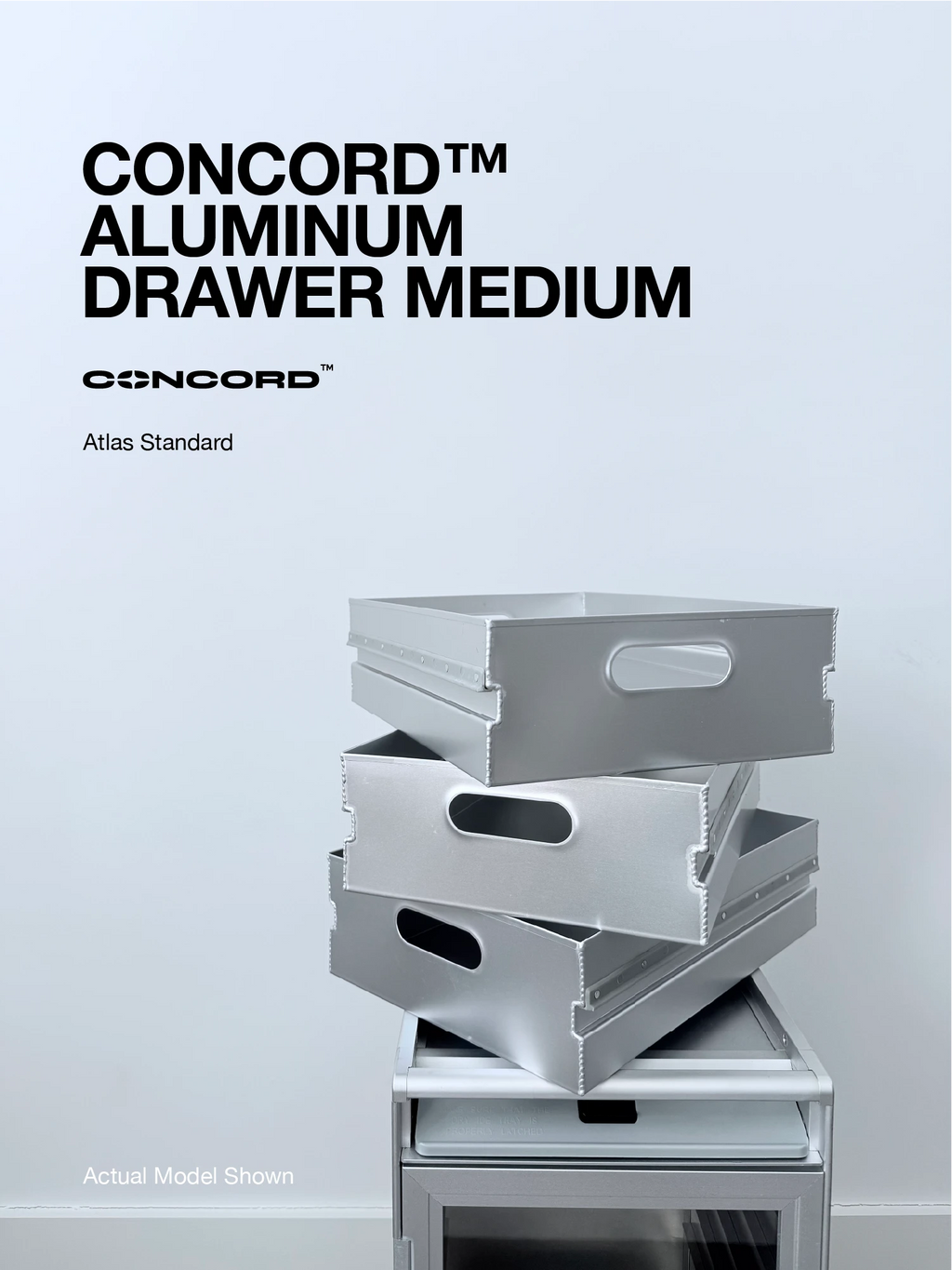 Aluminum Drawer Medium