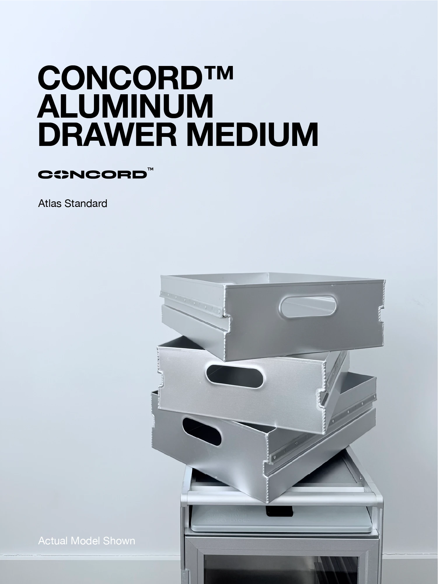 Aluminum Drawer Medium