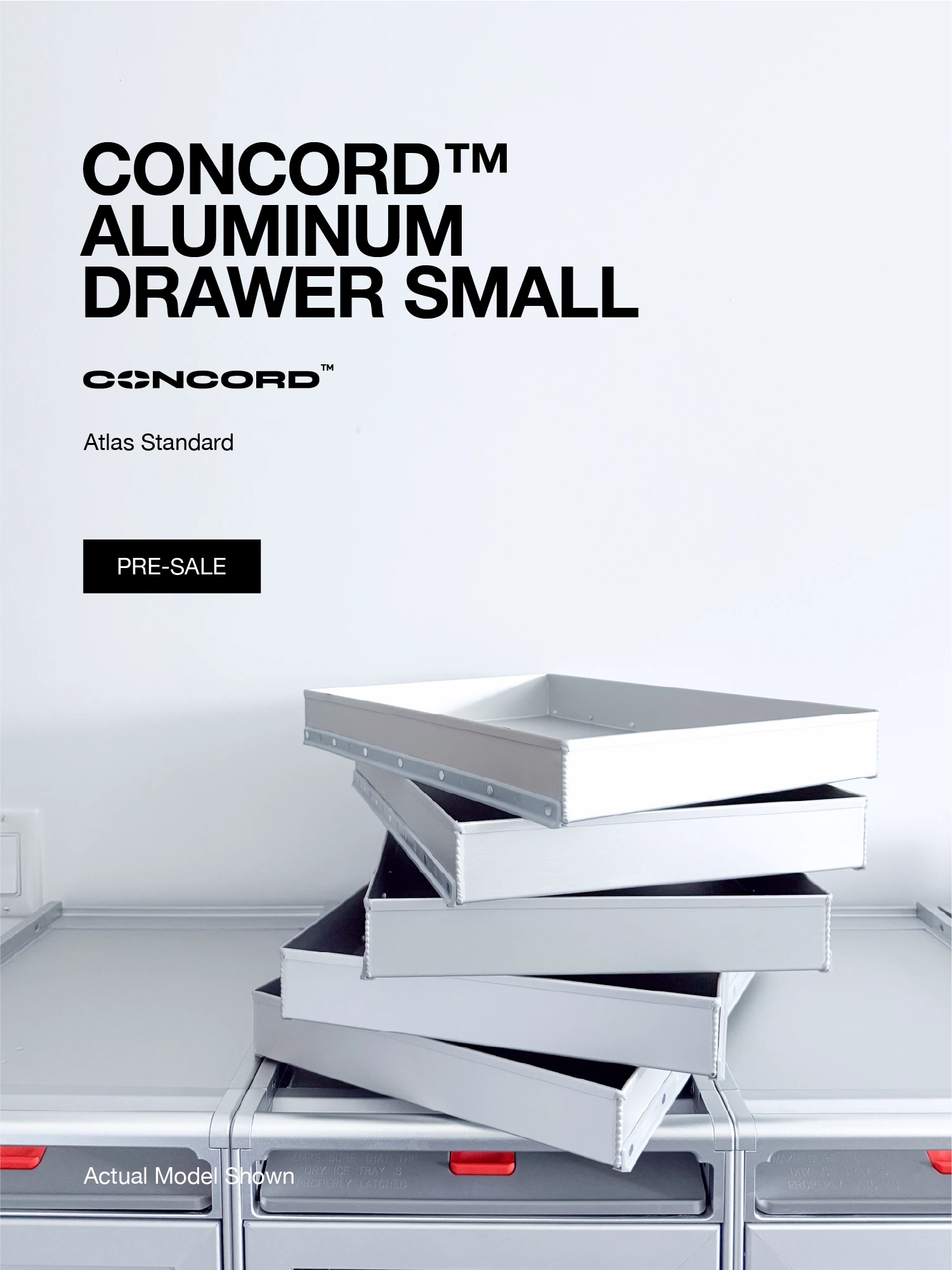 Aluminum Drawer Small