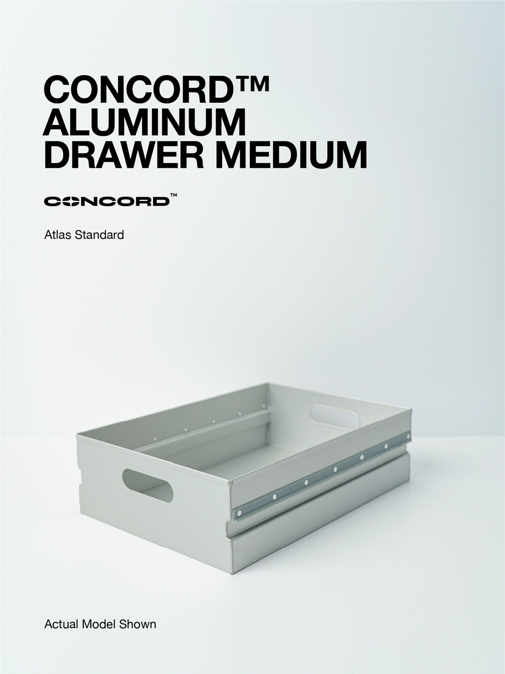 Aluminum Drawer Medium