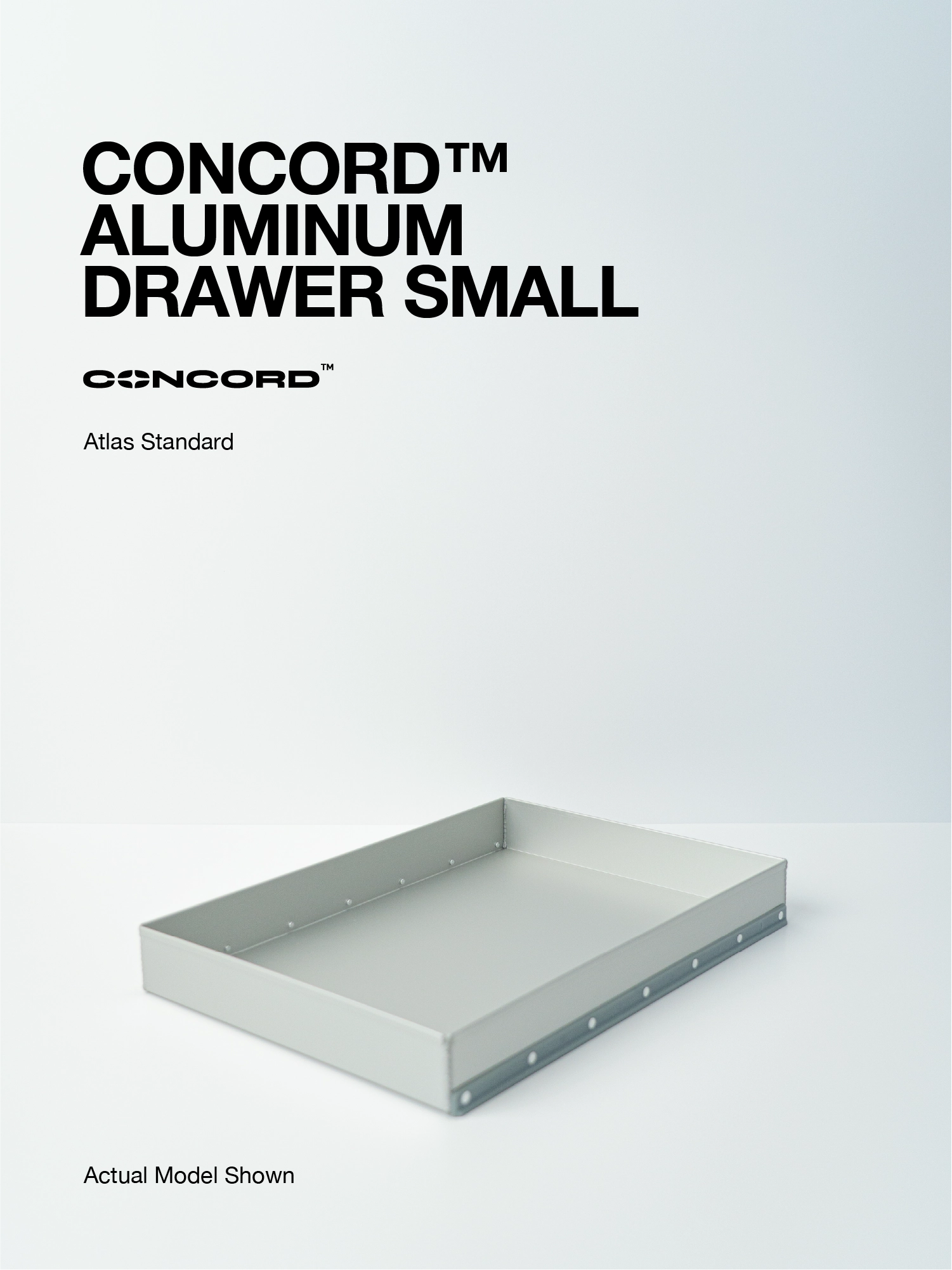 Aluminum Drawer Small