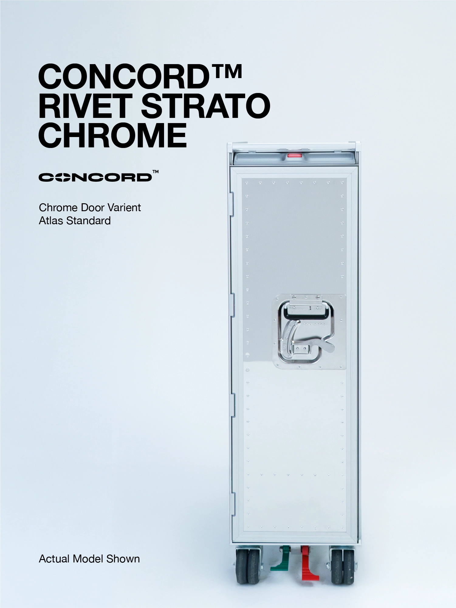 Concord Rivet Strato Chrome Trolley